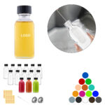 2 Oz Small Glass Bottle With Lid