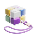 Folding Multi-Compartment Pill Organizer Case - Image 2