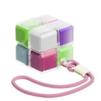 Folding Multi-Compartment Pill Organizer Case - Image 3
