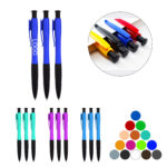 Rubber Grip Click Ballpoint Pen Retractable