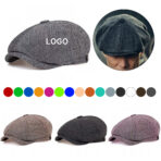 Cotton Newsboy Hat
