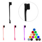 Double Sided Edge Brush ABS Plastic Comb