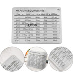 Kitchen Measurement Magnet Conversion Chart