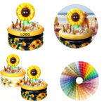 Sunflower inflatable ice bucket