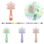 Flower Shape Electric Bubble Machine