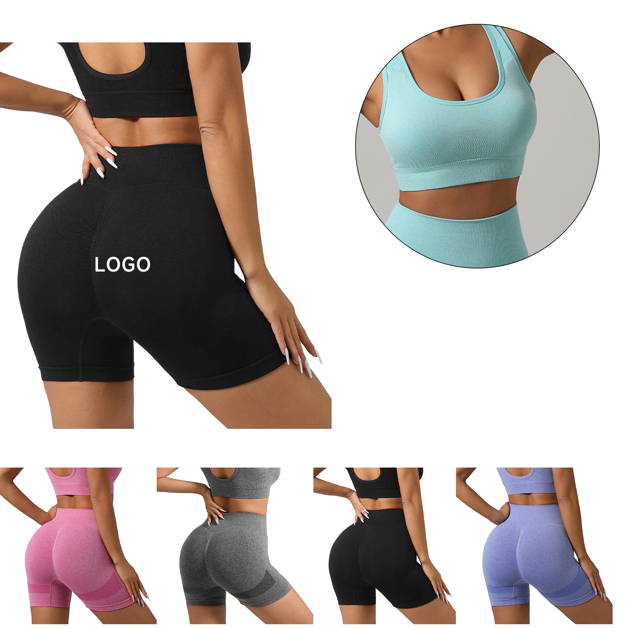 545 Elasticity Yoga Suit - Image 1