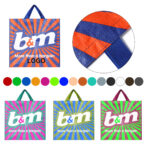 Custom Full Color Large Non-Woven Laminated Tote Bag