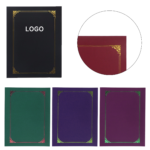 Card Stock Award Certificate Holder