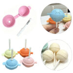 Silicone Lollipop Mold Turtle Shape Food Grade