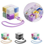 Folding Multi-Compartment Pill Organizer Case
