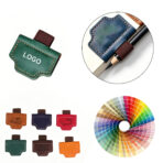 Magnetic Leather Bookmark Pen Holder