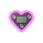 LED heart-shaped decorative headlights - Image 2