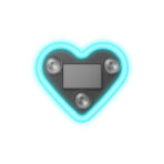 LED heart-shaped decorative headlights - Image 3