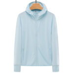 Women's Full Zip Hiking Shirts Sun Protection Hoodie Jacket - Image 6
