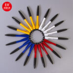 Rubber Grip Click Ballpoint Pen Retractable - Image 2