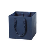 Square Paper Bag with Ribbon Handle - Image 3
