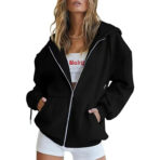 Women's Casual Long Sleeve Track Jacket - Image 2