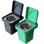 Wall-mounted trash can with creative ashtray function - Image 4