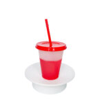 Color Changing Cup With Lid And Straw - Image 3
