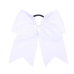Large 8" Elastic Bow Cheer Hair Tie - Image 4
