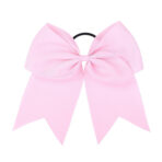 Large 8" Elastic Bow Cheer Hair Tie - Image 5