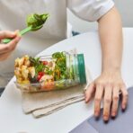 Salad Jar Plastic Vertical Layer Sealed Lunch Container - Image 5
