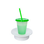 Color Changing Cup With Lid And Straw - Image 6