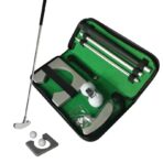 Portable Golf Putter Set Kit w/Ball Hole Cup - Image 2