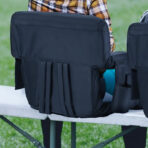 Foldable Stadium Seat with Adjustable Backrest and Cup Holder - Image 7