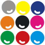 Custom UV Printed Advertising Circle Hand Fans - Image 3