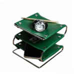 Leather 3 Tier Desk Organizer - Image 2