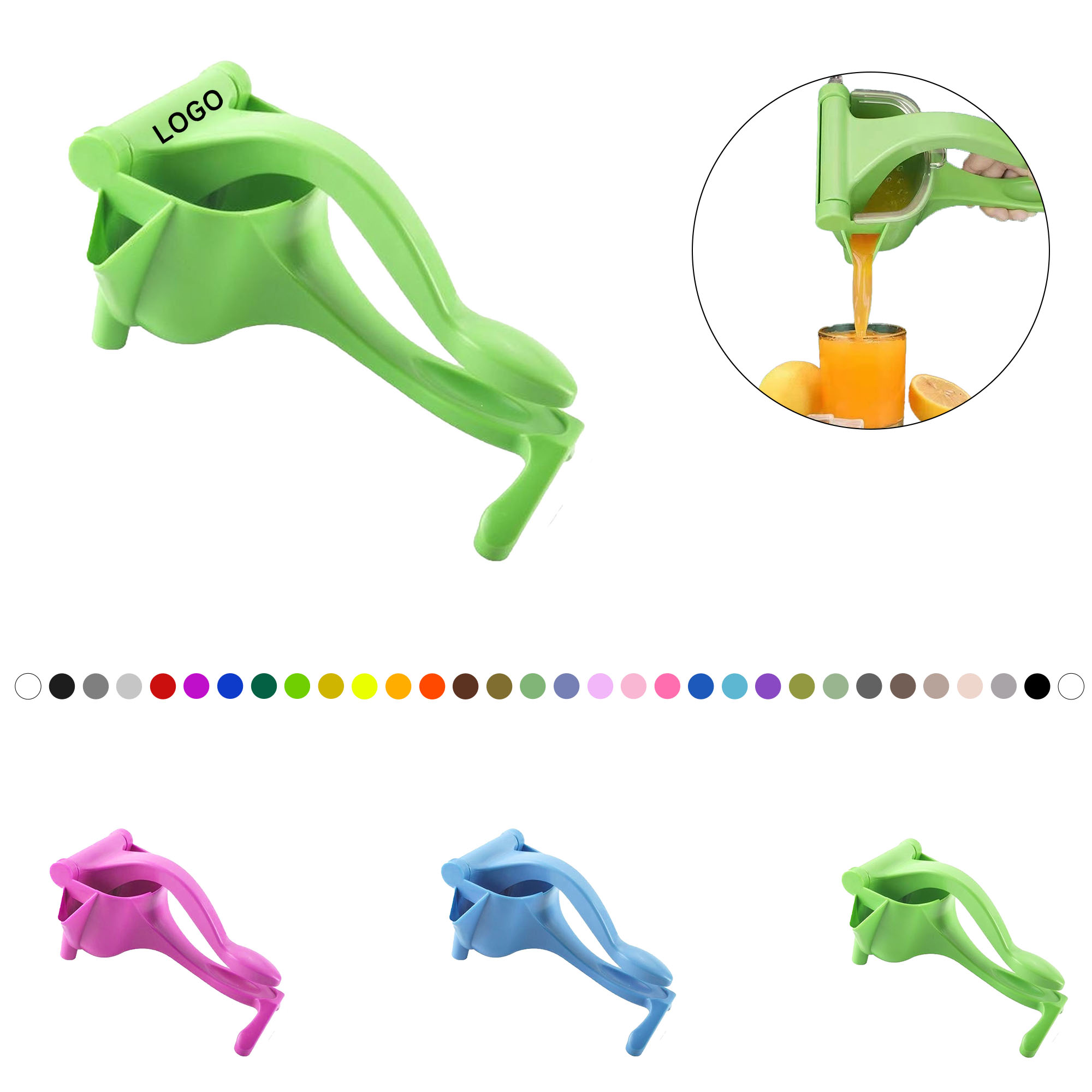 未标题-1 Manual Hand-press Juicer - Image 1