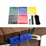 Desk Cable Organizer Hook Loop Tape - Image 2