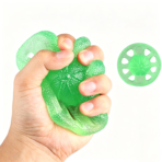 TPR Stress Relief Hand Exercise Ball With Stretchable Grip Design - Image 4