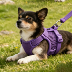 Waterproof PVC Dog Leash Harness Set - Image 2