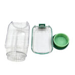 Salad Jar Plastic Vertical Layer Sealed Lunch Container - Image 3