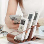 4 Compartment Plastic Desk Organizer - Image 3