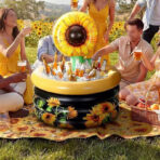 Sunflower inflatable ice bucket - Image 3