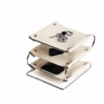 Leather 3 Tier Desk Organizer - Image 5