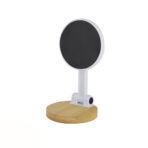 Magnetic Phone Stand Foldable Bamboo Base Desktop Holder - Image 2