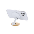 Magnetic Phone Stand Foldable Bamboo Base Desktop Holder - Image 4